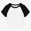 Womens Bella + Canvas | Women'S Micro Rib Raglan Baby Tee