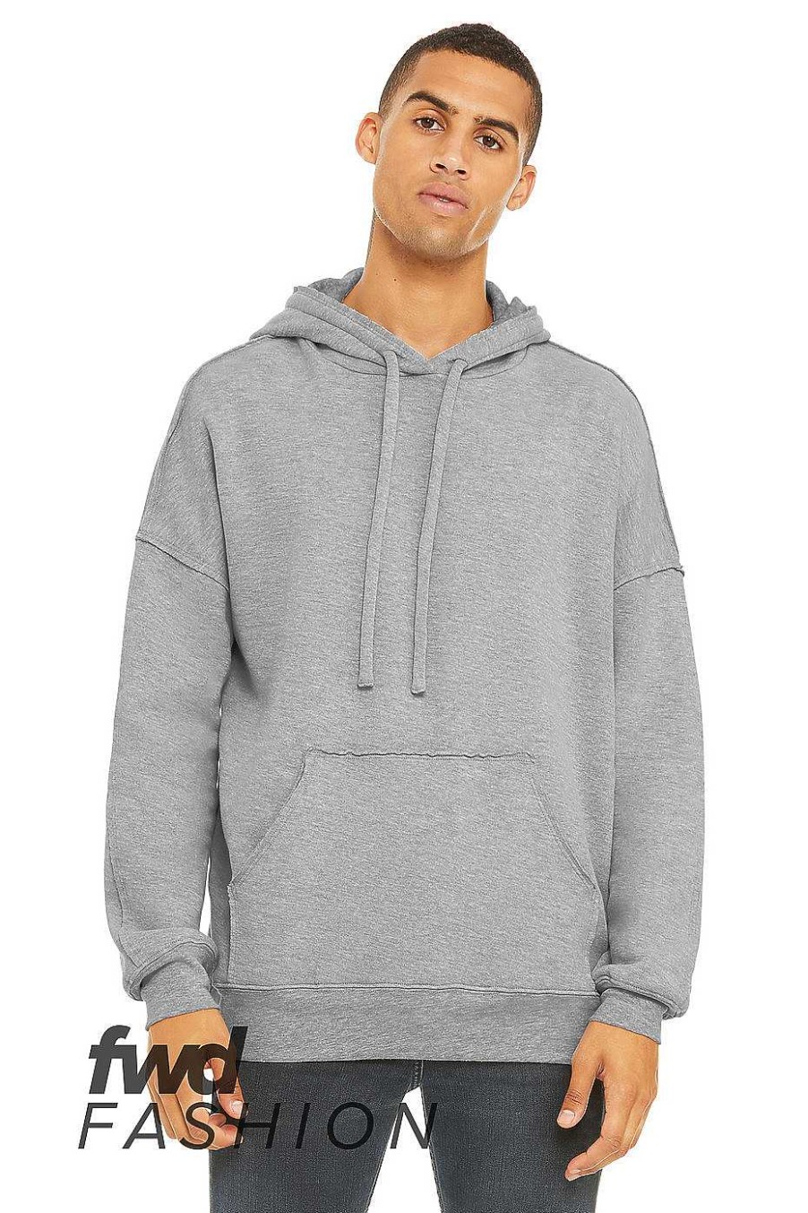 Mens Bella + Canvas | Unisex Raw Seam Hoodie