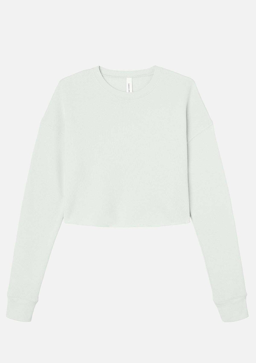 Womens Bella + Canvas | The Crop Crew Sweatshirt