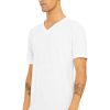 Mens Bella + Canvas | Unisex Triblend Short Sleeve V-Neck Tee