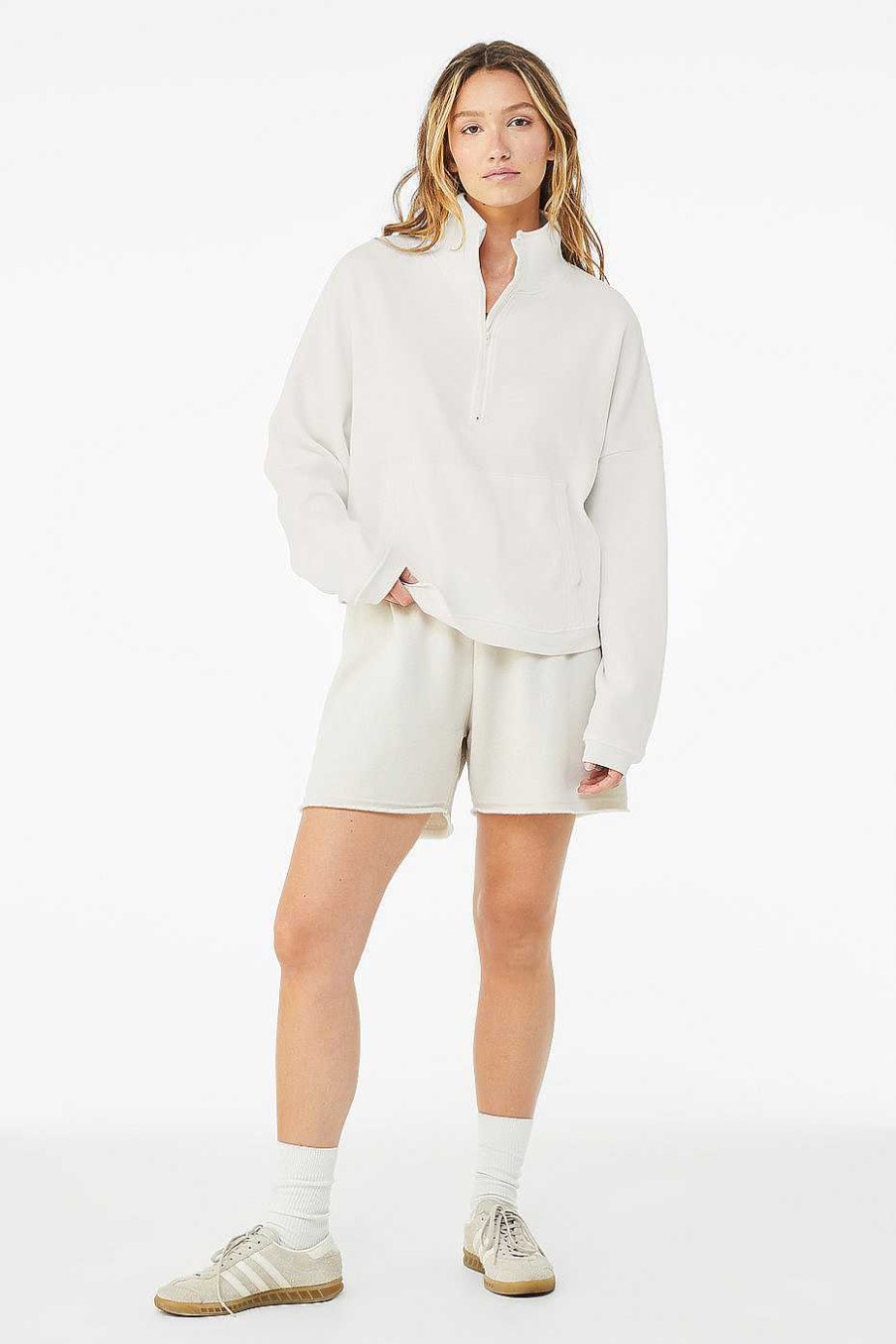 Womens Bella + Canvas | Women'S 1/2 Zip Pullover