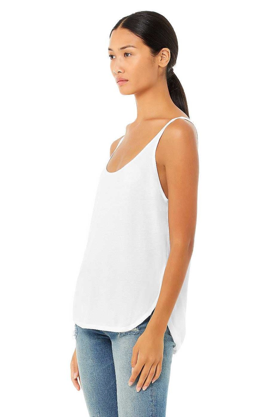 Womens Bella + Canvas | Women'S Flowy Side Slit Tank