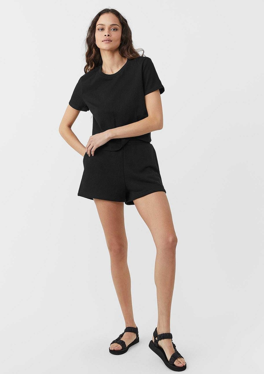 Womens Bella + Canvas | Tulip Short Black