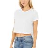 Womens Bella + Canvas | Women'S Flowy Cropped Tee