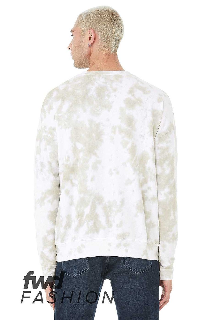 Mens Bella + Canvas | Unisex Tie Dye Pullover Sweatshirt