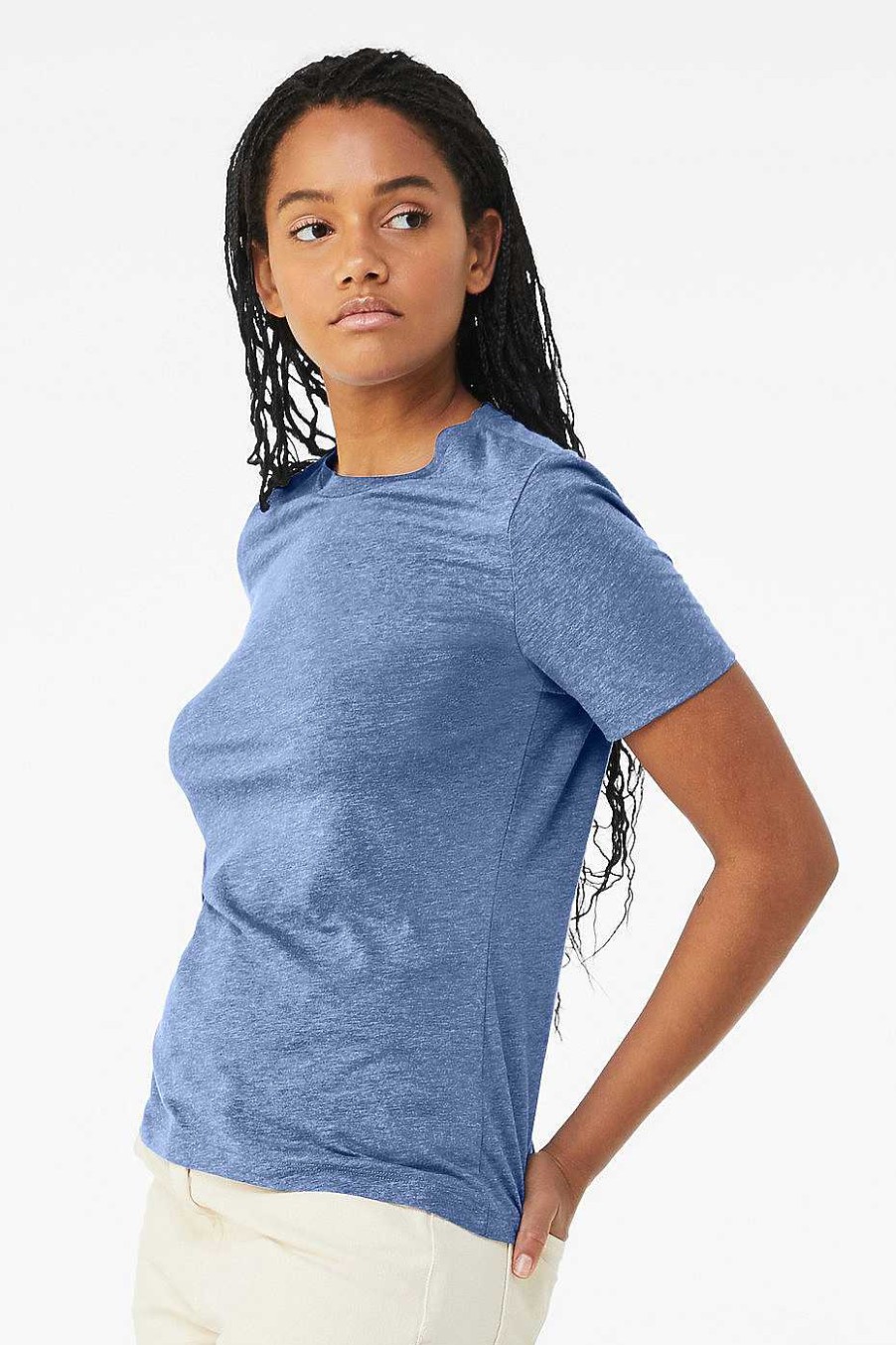 Womens Bella + Canvas | Women'S Relaxed Triblend Short Sleeve Tee