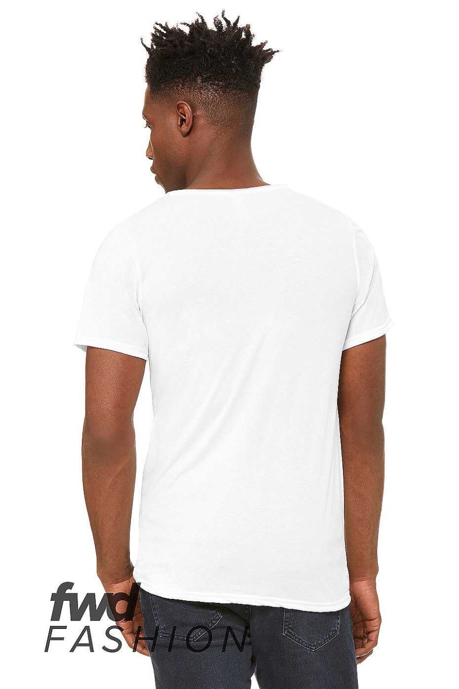 Mens Bella + Canvas | Unisex Triblend Raw Neck Tee