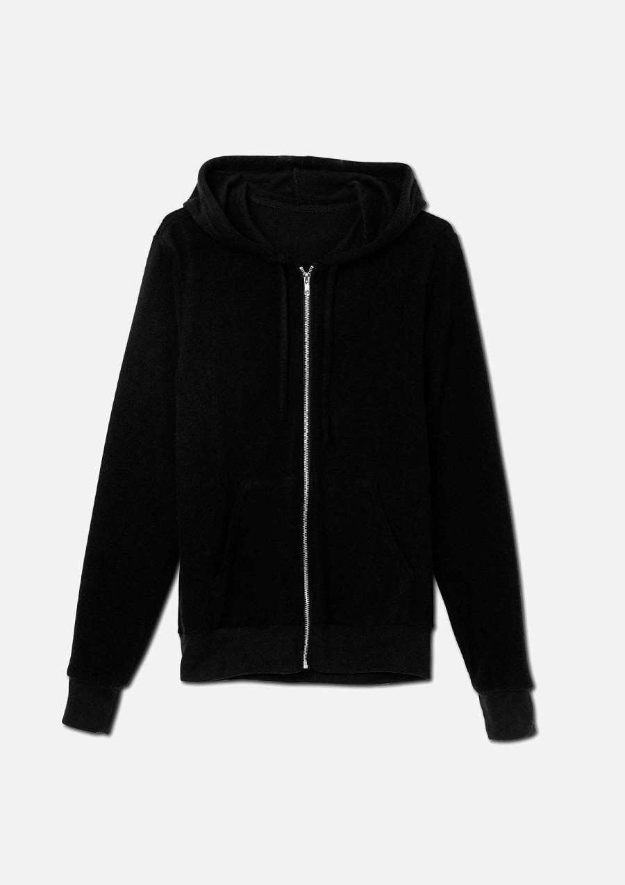 Womens Bella + Canvas | Sueded Zip Up