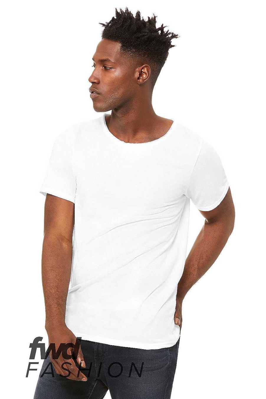 Mens Bella + Canvas | Unisex Triblend Raw Neck Tee