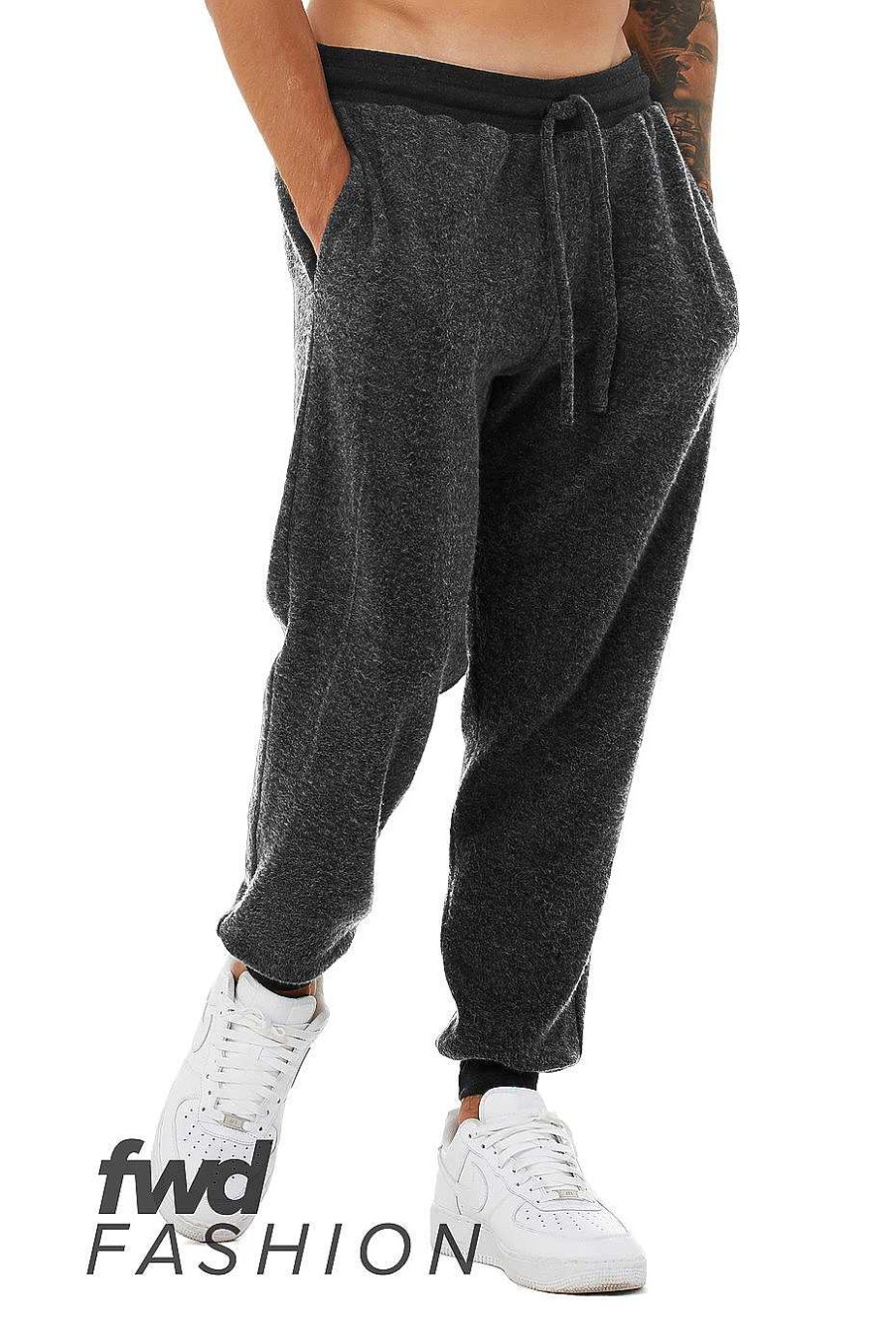 Mens Bella + Canvas | Unisex Sueded Fleece Jogger