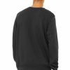 Mens Bella + Canvas | Unisex Raw Seam Crew Pullover