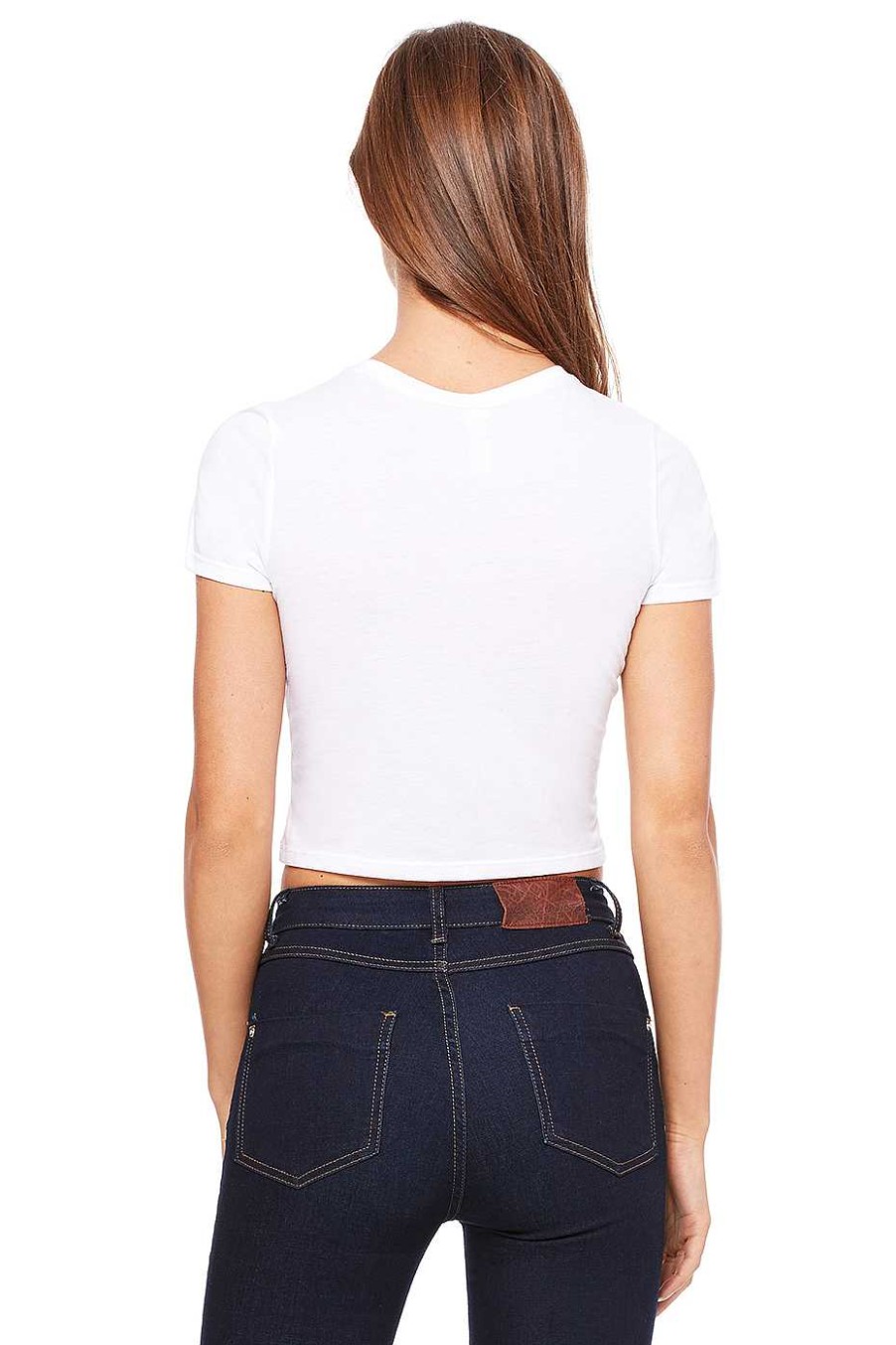 Womens Bella + Canvas | Women'S Poly-Cotton Crop Tee