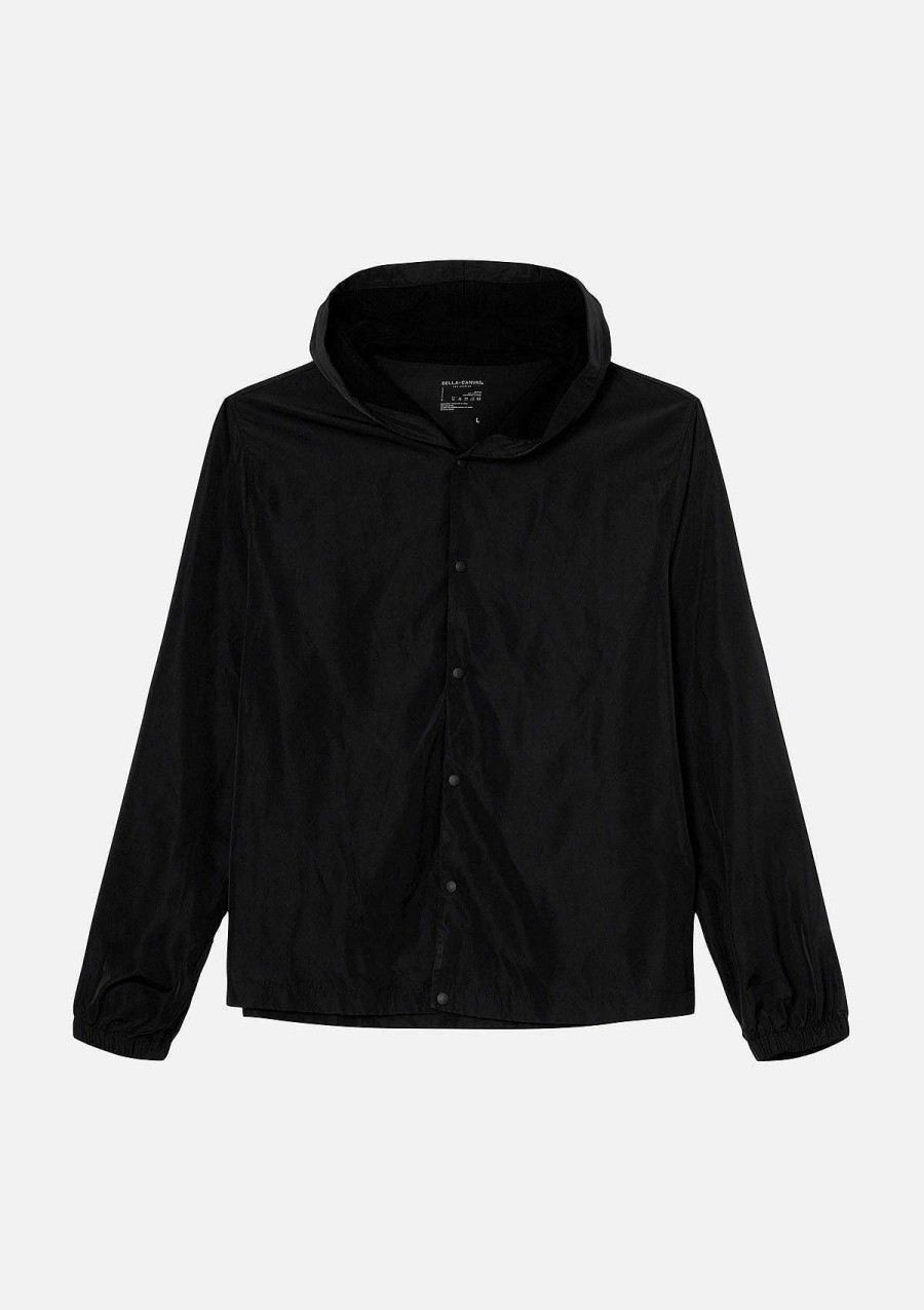 Mens Bella + Canvas | Hooded Coaches Jacket