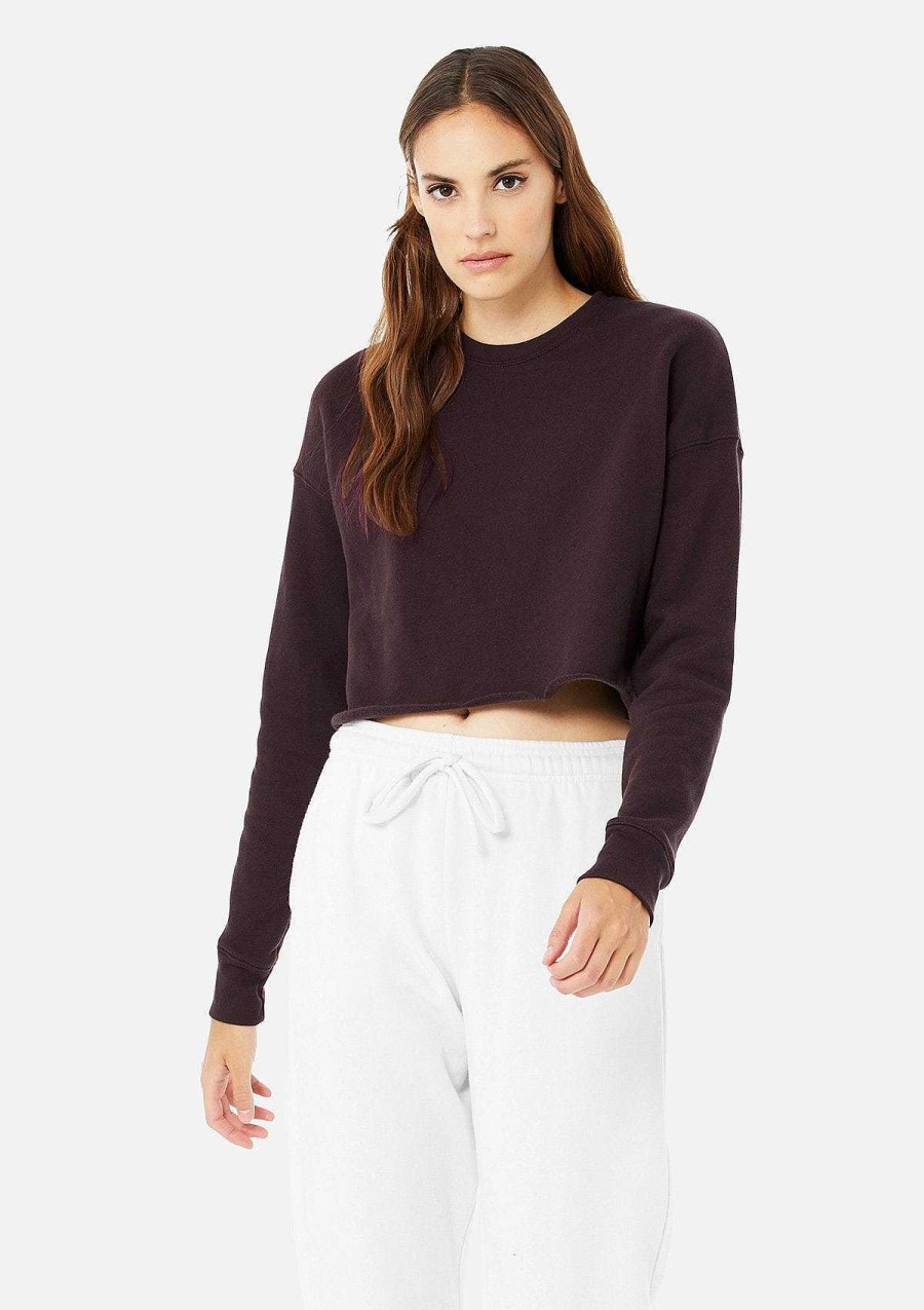 Womens Bella + Canvas | The Crop Crew Sweatshirt