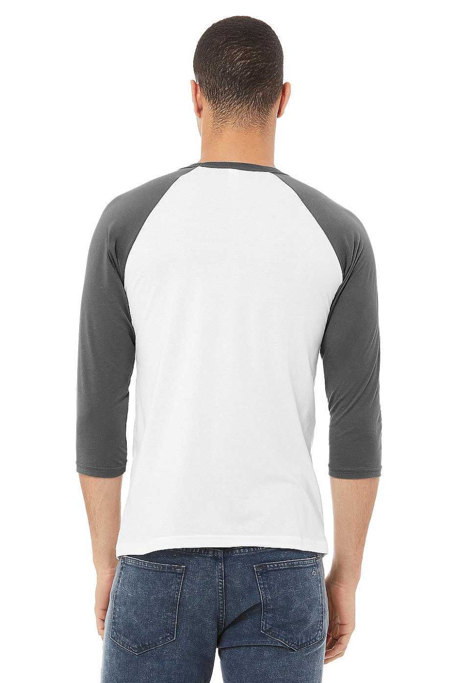 Mens Bella + Canvas | Unisex 3/4 Sleeve Baseball Tee