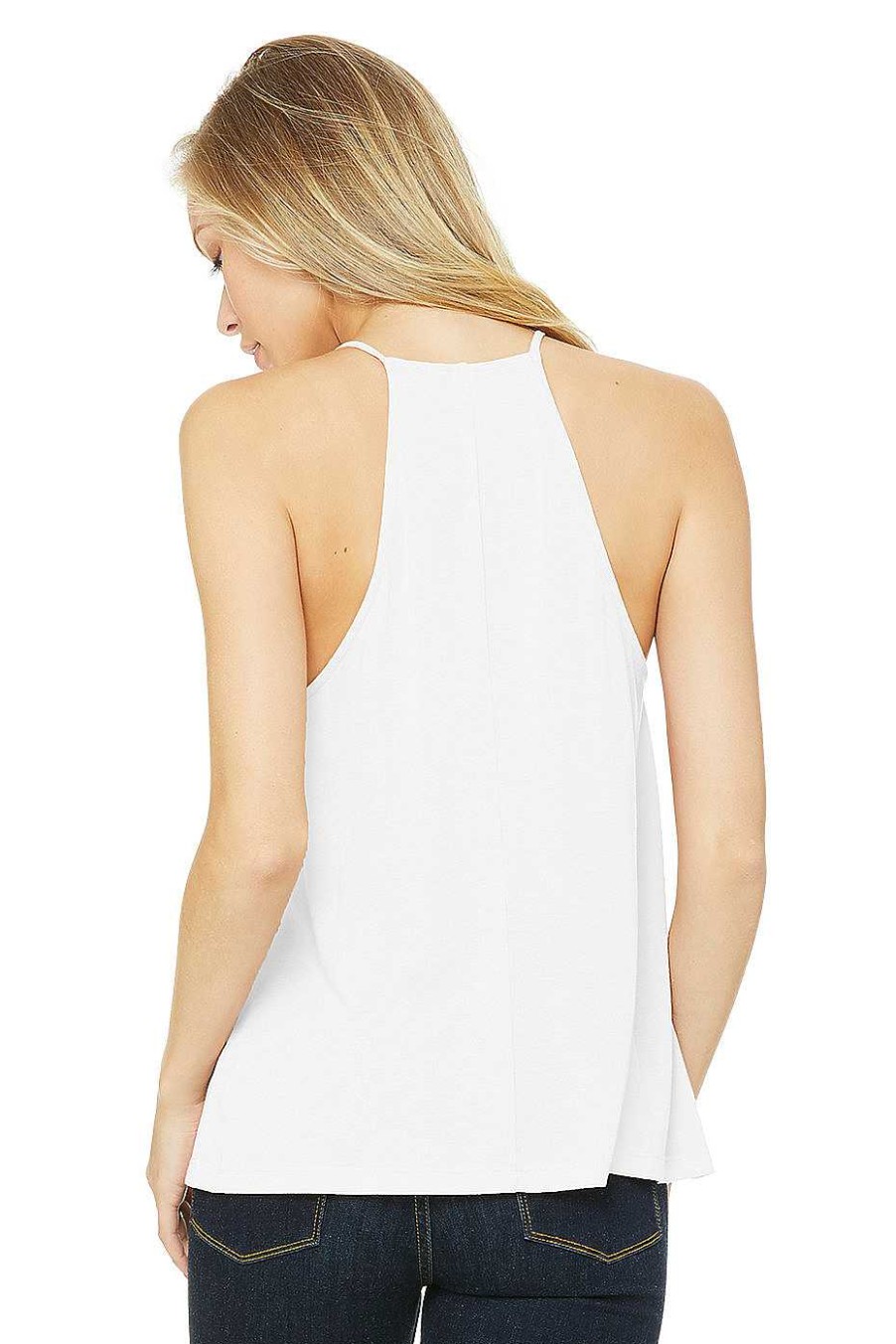 Womens Bella + Canvas | Women'S Flowy High Neck Tank