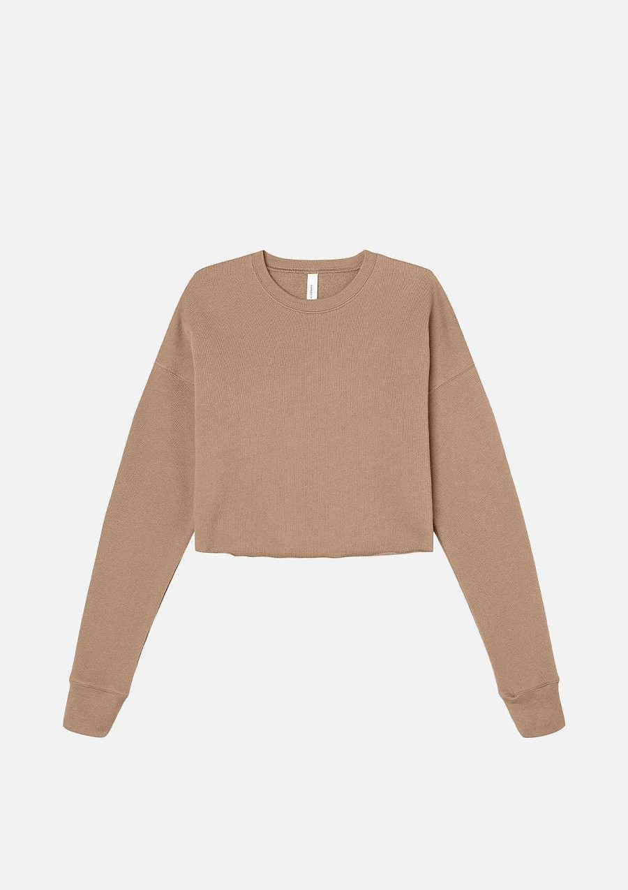 Womens Bella + Canvas | The Crop Crew Sweatshirt