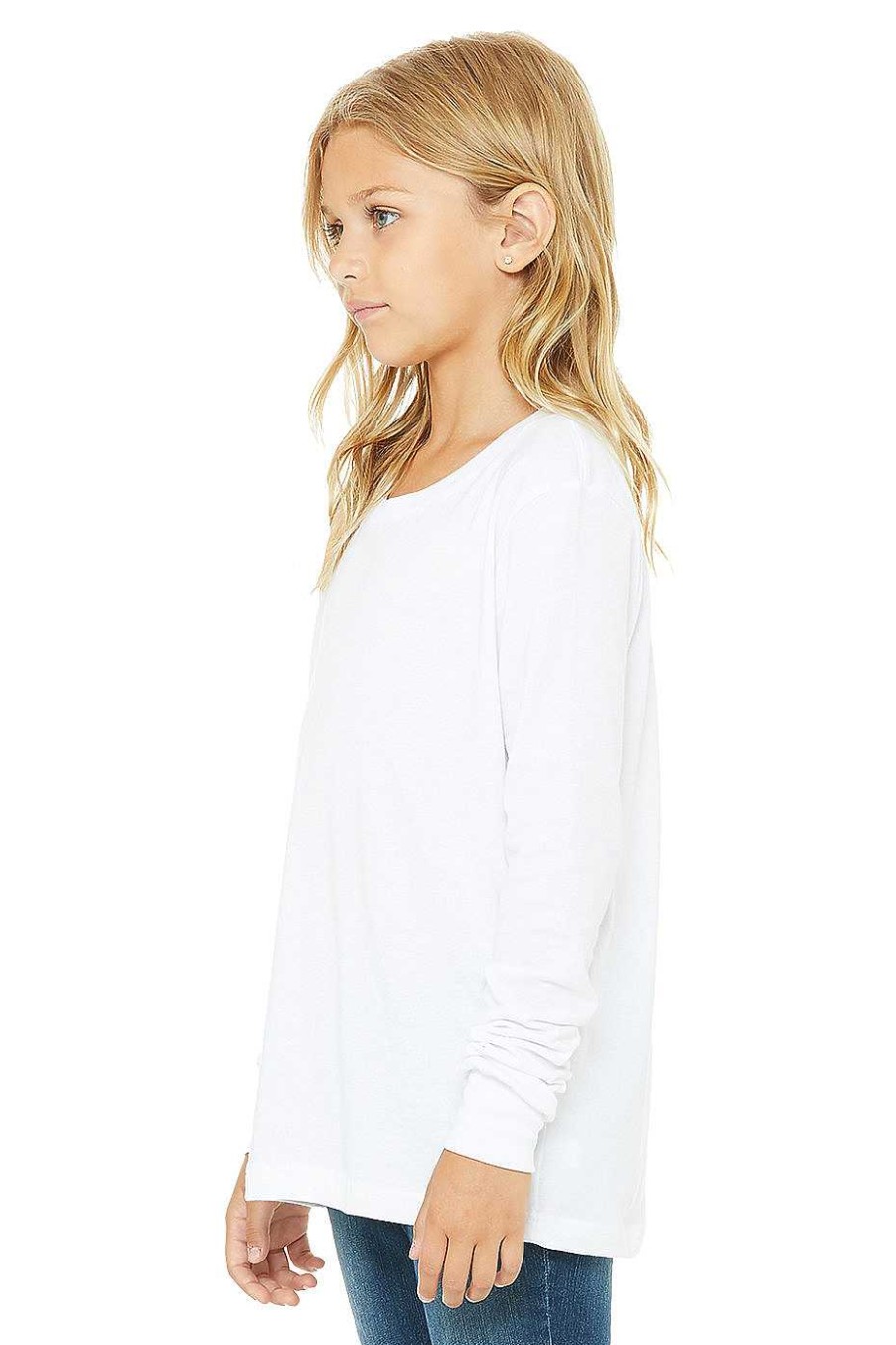 Kids Bella + Canvas | Youth Jersey Long Sleeve Tee