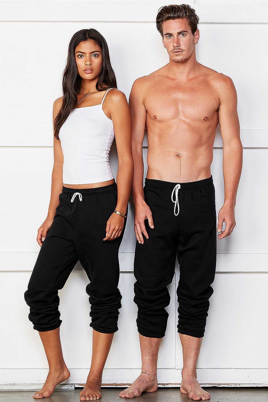 Mens Bella + Canvas | Unisex Sponge Fleece Long Scrunch Pant