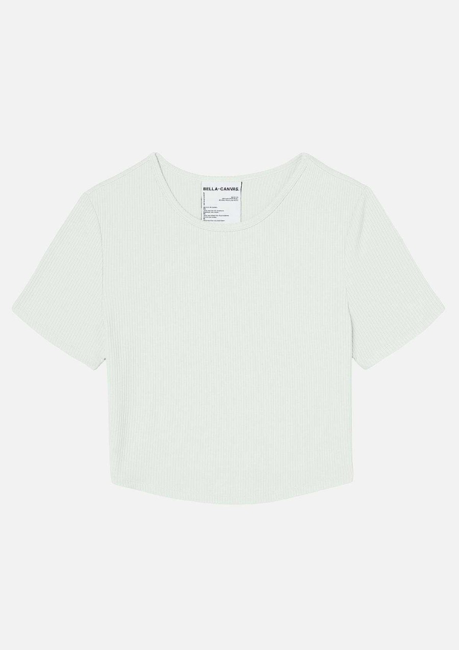 Womens Bella + Canvas | Rib Crop Tee