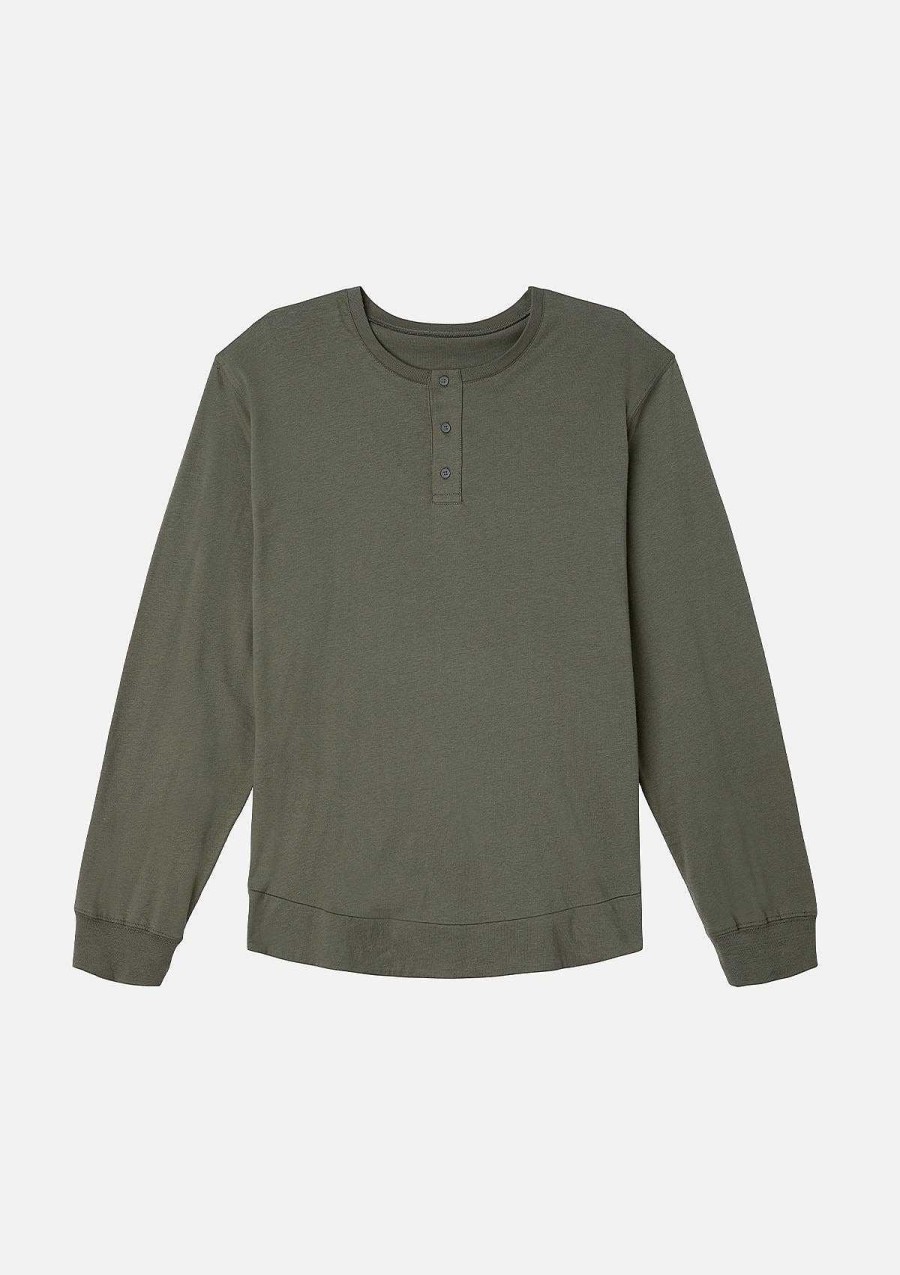 Mens Bella + Canvas | Long Sleeve Henley