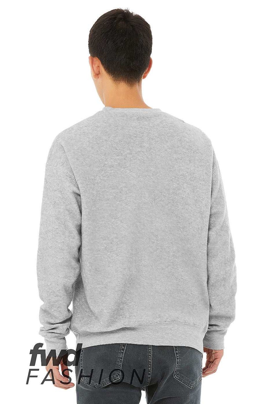 Mens Bella + Canvas | Unisex Sueded Drop Shoulder Sweatshirt