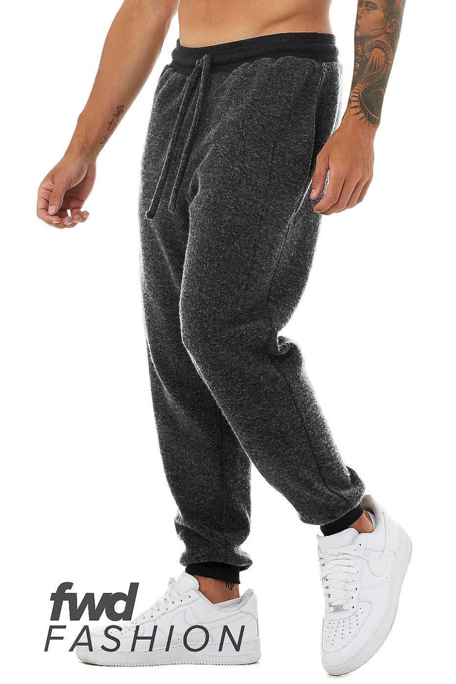 Mens Bella + Canvas | Unisex Sueded Fleece Jogger