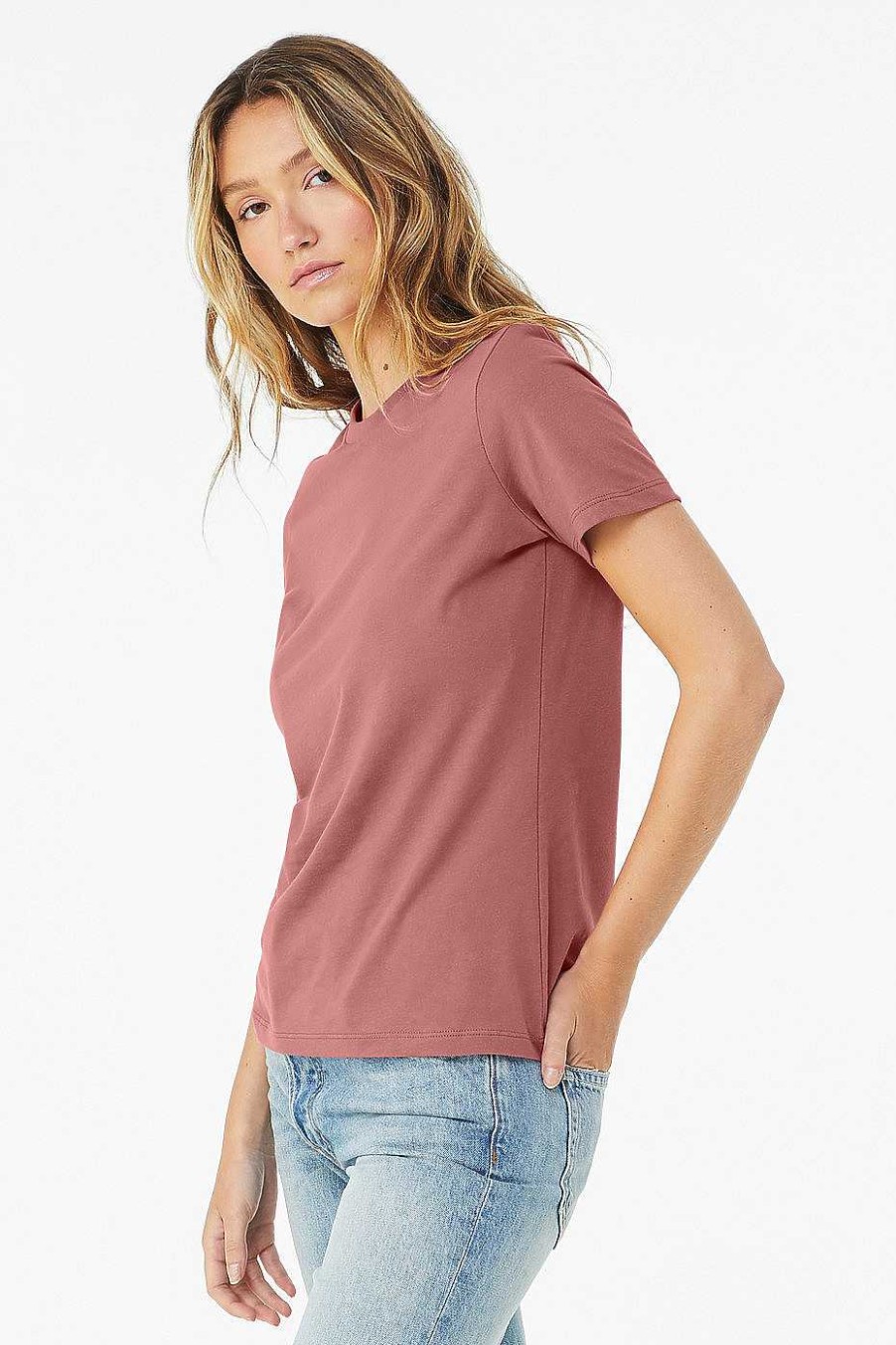 Womens Bella + Canvas | Women'S Relaxed Jersey Short Sleeve Tee