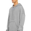 Mens Bella + Canvas | Unisex Raw Seam Hoodie