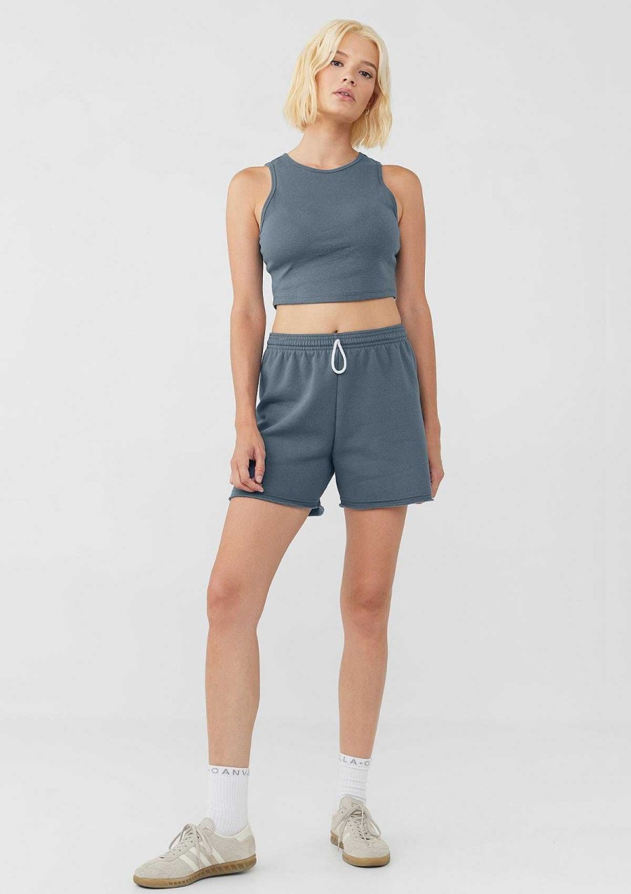 Womens Bella + Canvas | Cutoff Sweatshort