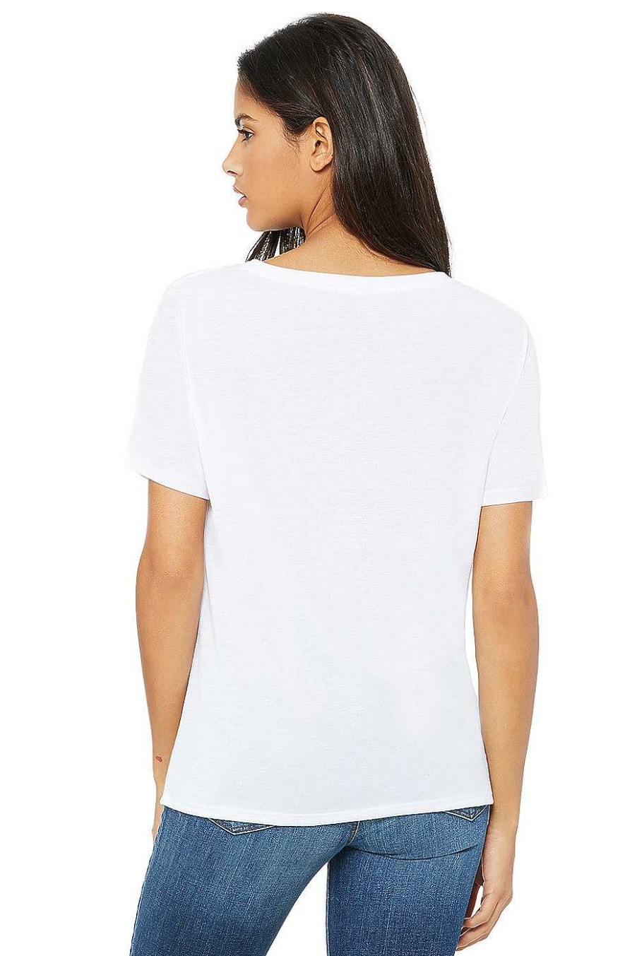 Womens Bella + Canvas | Women'S Slouchy V-Neck Tee